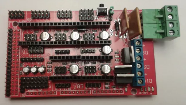 RAMPS 1.4 RepRap Arduino Mega Pololu Shield For 3D Printer - A4988 Mendel Prusa