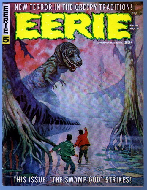 EERIE Magazine #5 Frazetta cover Ditko art Warren 1966
