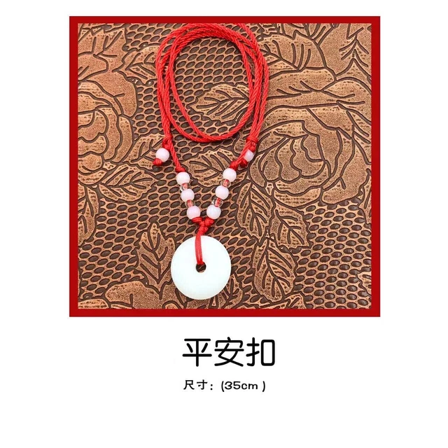 China hand made White safety buckle pendant t8tpt