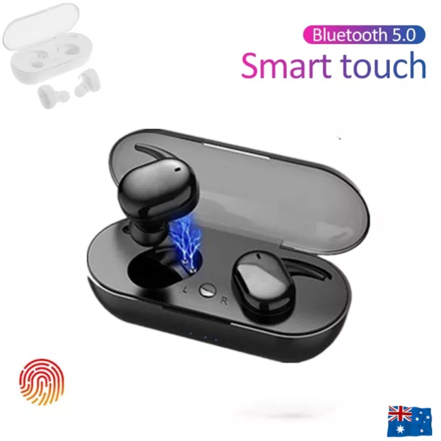 Bluetooth 5.0 Wireless Headphones TWS Earphones Mini In Earbuds For IOS Android