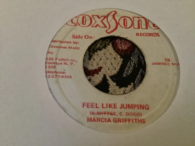 MARCIA GRIFFITHS - Feel Like Jumping 45 Coxsone Reggae HEAR