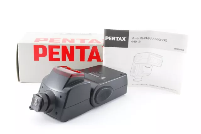 [Near Mint in Box] PENTAX AF 360FGZ Shoe Mount Flash for 645 n nii Tested Japan