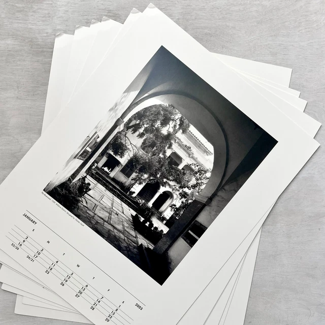 Julius Shulman 2005 Calendar LACMA 9 Modernist Architecture Photography Prints