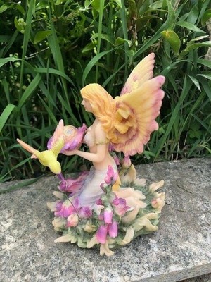 LES ALPES FAIRY FATA JODY BERGSMA ALI MAGICHE CON COLIBRI' 