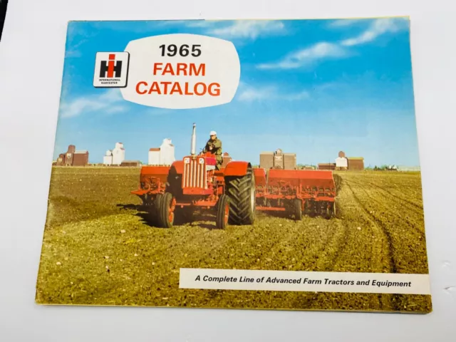 1965 International Harvester GENERAL LINE CATALOG Sales Brochure IH Tractor Farm