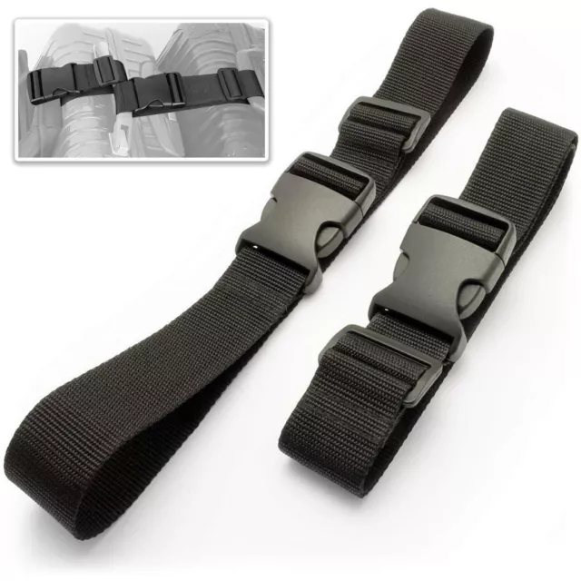 2PC Luggage Strap Add A Bag Packing Strap w/ Buckle for Suitcases Heavy Duty TSA