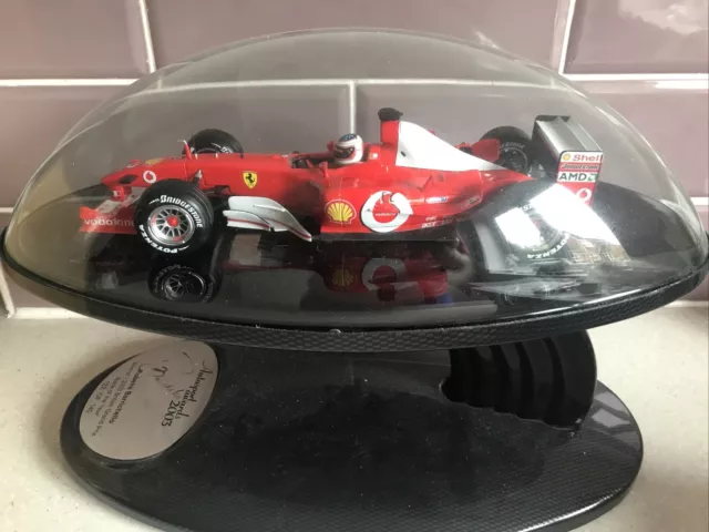 F1 Autosport Awards signed 2003 Table Centre Barrichello / Ferrari