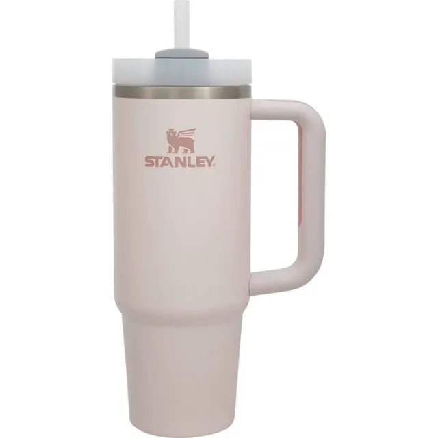 Stanley 40oz Quencher H2.0 Stainless Steel Tumbler  1.2L Rose Quartz