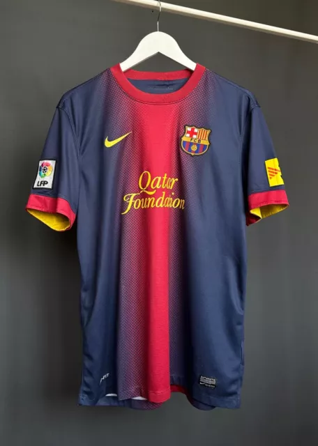 Barcelona Spain #10 MESSI 2012 / 2013 Home Shirt Nike Size L