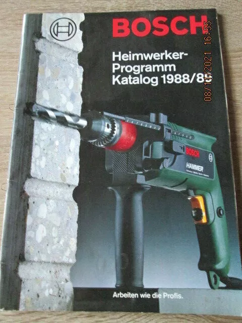 BOSCH Heimwerker-Programm Katalog 1988/89