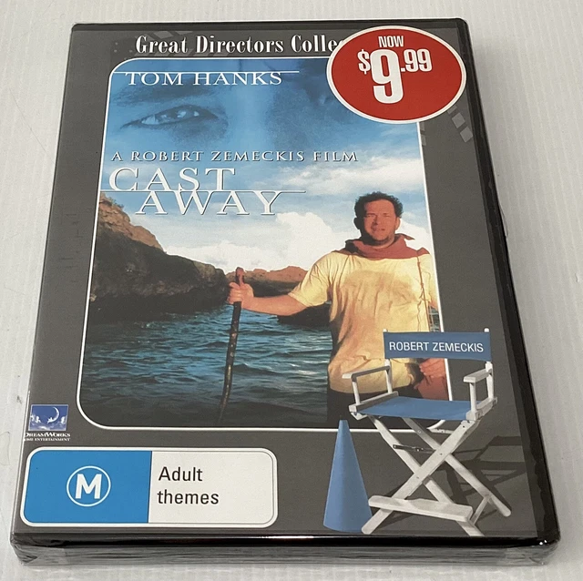 Cast Away DVD Region 4 Free Post New Sealed Great Directors Collection Tom Hanks