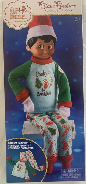 Elf On The Shelf Yummy Cookies  PJ’s Pajamas Girl Or Boy Doll Clothes Outfit