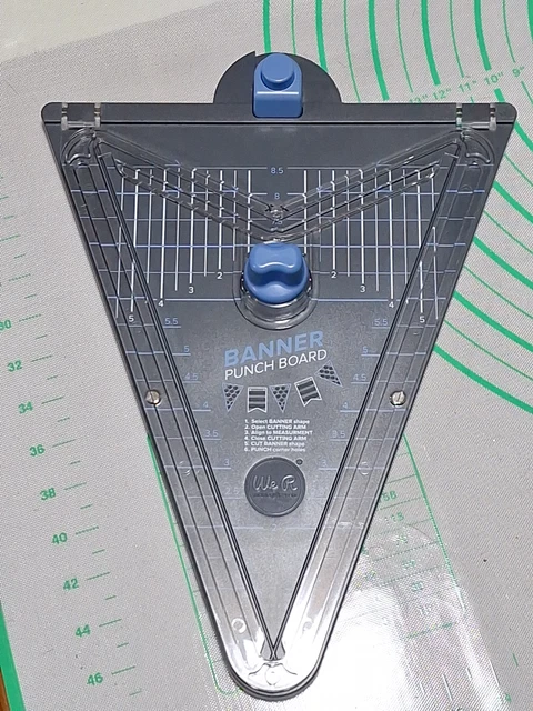 Banner Punch Board Von WeR Wimpelketten Banner DIY Werkzeug