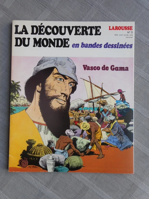 Larousse La Découverte Du Monde En Bd N°5 Vasco De Gama Eo En Bon État