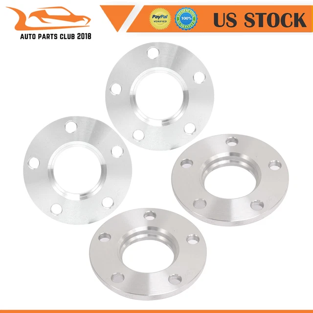 4Pcs 10mm Wheel Spacer Kit 5x120 12x1.5 For BMW 328i xDrive 135i 325xi 335d 325i