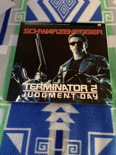Scwarzenegger Terminator 2 Judgement Day Widescreen Edition Laserdisc Clean Vg