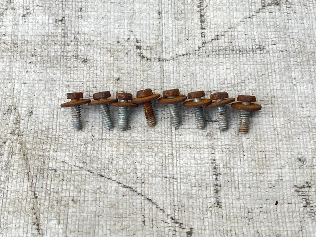 1987-1995 Jeep Wrangler YJ OEM Factory Gas Tank Fuel Pump MOUNTING SCREWS 8pcs