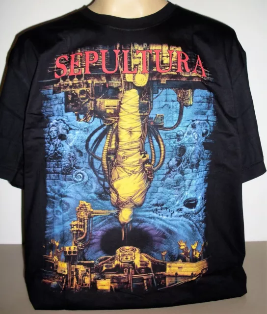 Sepultura Chaos AD T-Shirt Size S M L XL 2XL 3XL New! Thrash Heavy Metal Band