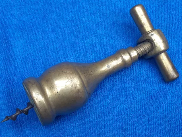 Vintage Brass Corkscrew