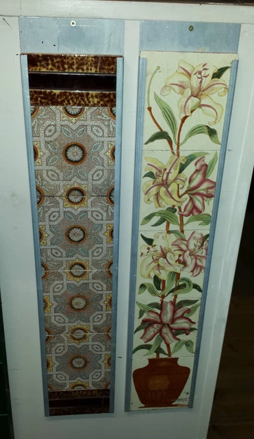 Fireplace / Ceramic Tile Display Holder - Fits Original Tiles  / Reproduction