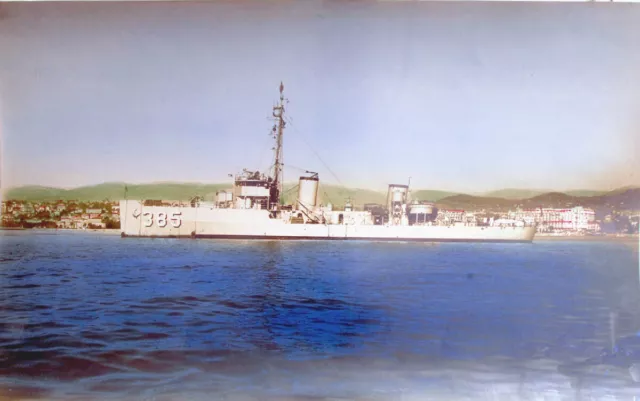 5 Grandes Photos  Colorisees Navires De Guerre Americains Pour Collectionneurs