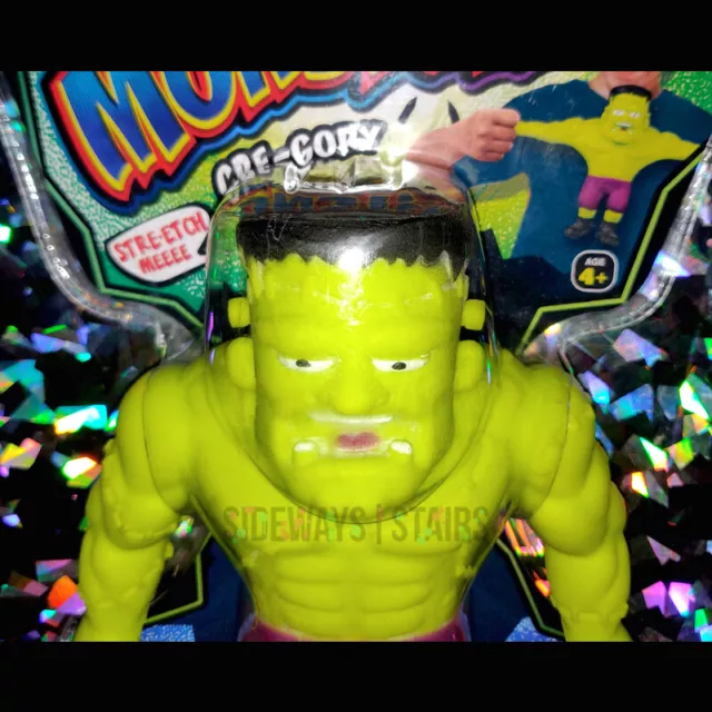 SQUISH MONSTER GRE-GORY FRANKENSTEIN stretch toy collectible classic horror rare 2