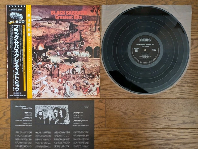 BLACK SABBATH Greatest Hits ピクチャーレコード BLACK SABBATH
