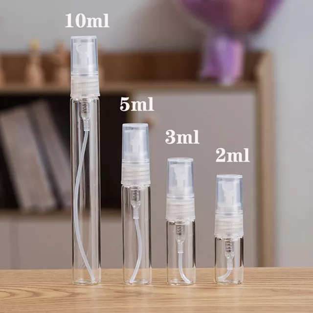 Travel Portable Mini Refillable Perfume Atomizer Empty Glass Spray Bottle