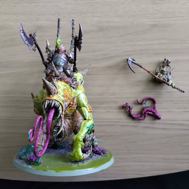 Warhammer Age Of Sigmar AOS Maggotkin Nurgle Maggoth Lord Orghotts Morbidex