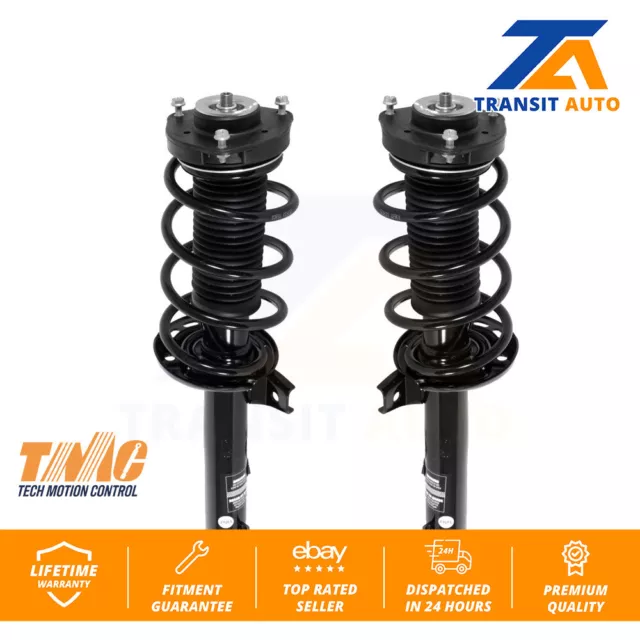Front Complete Shocks Strut Coil Spring Mount Pair For Volkswagen Tiguan Limited