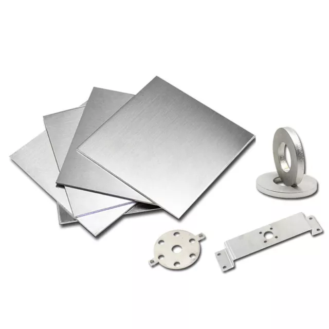 Pure Titanium Plate Square Sheet Various Size Thickness 0.5/0.8/1/1.2/1.5mm~30mm 2