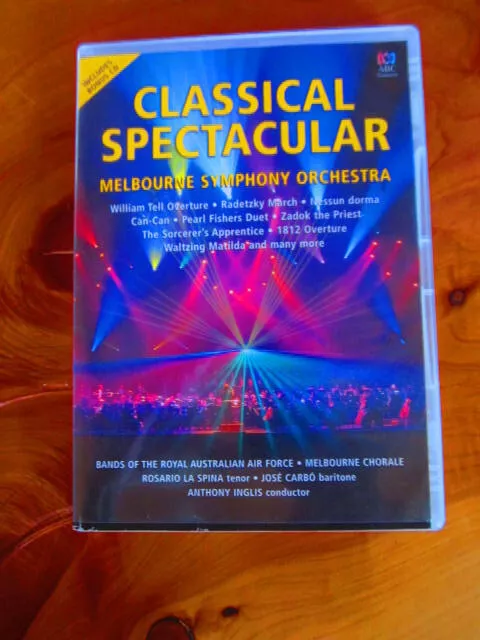 Music Dvd  Bonus Cd Classical Spectacular Great  ** Must See