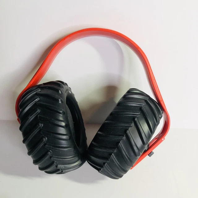 MONSTER JAM KIDS Hearing Protection Ear Muff Tires, Monster Truck Tires