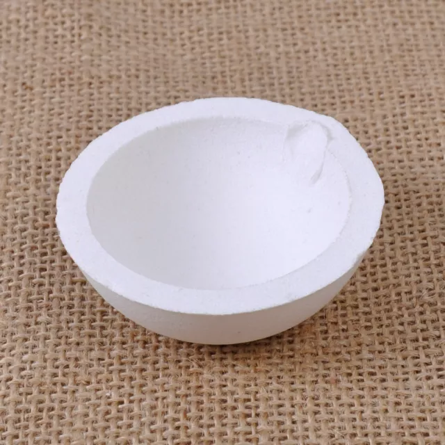 Quartz Silica Melt Crucible Dish Bowl Pot Casting for Gold Silver Platinum A+