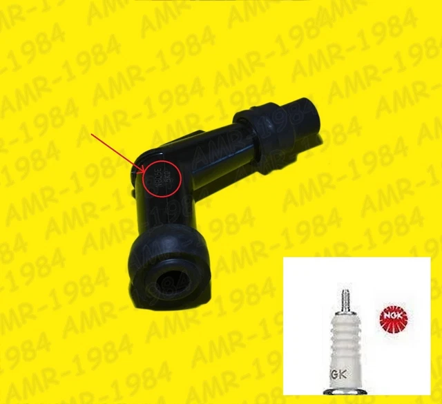 Attaque Bougie NGK VB05E Pipette 45° Avec Terminal Fileté COD.E09044