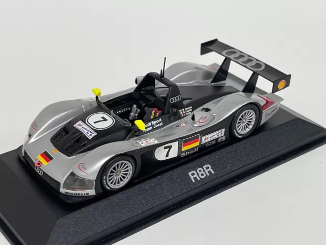 1/43 Minichamps Audi R8R  From 1999 24 Hours of Le Mans car #7. CS116 Dealers Ed