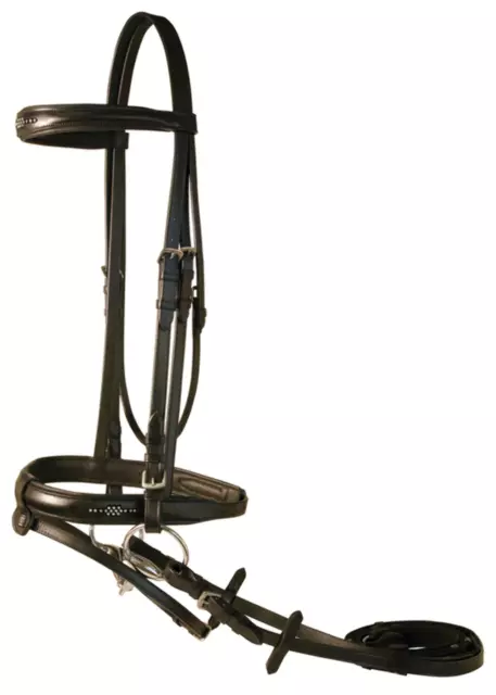 Jeremy & Lord Bling Dressage Bridle