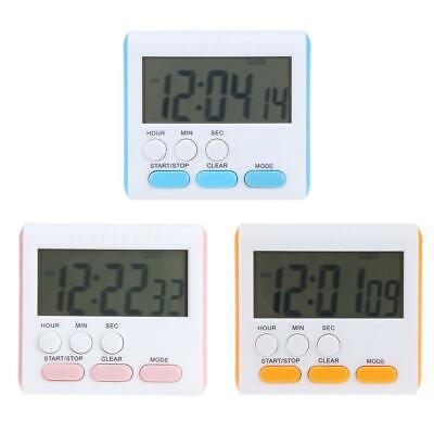 LCD timer da cucina digitale 24 ore di conteggio e multi-funzione elettrica timer count Up Down Clock Blue 