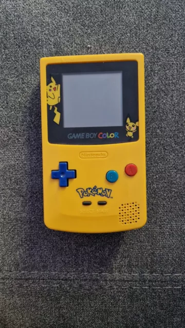 Gameboy Game Boy Color Pikachu Edition Nintendo
