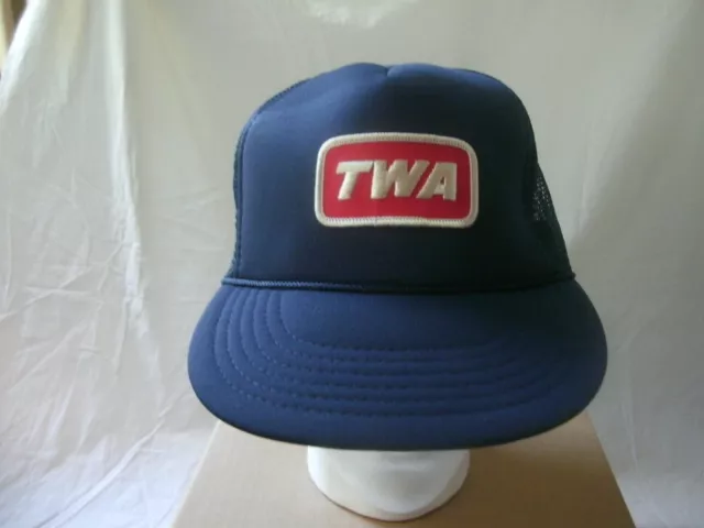 TWA Trans World Airlines Blue Hat NEW