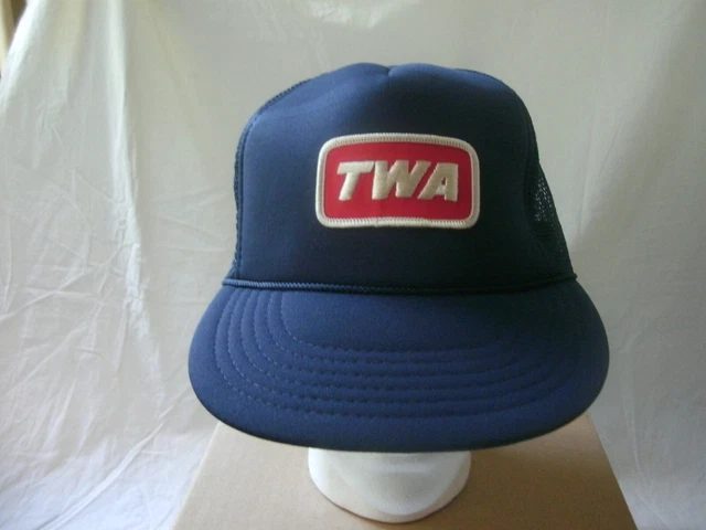 TWA Trans World Airlines Blue Hat NEW