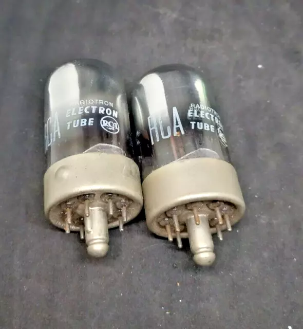 2 x 14N7 RCA TUBE n645