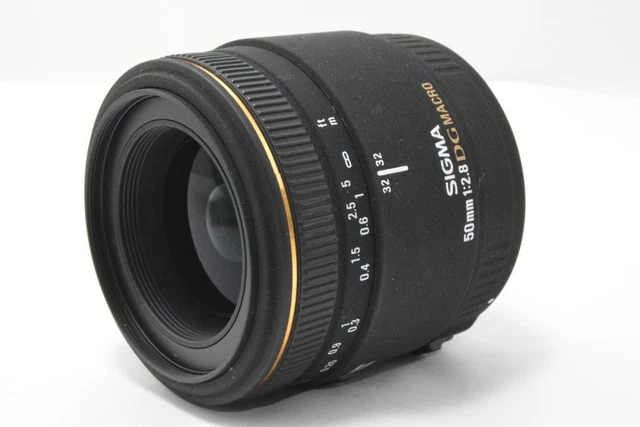 [訳あり] SIGMA DG MACRO 50mmf2.8 canon Sigma 50mm f/2.8 DG Macro EX