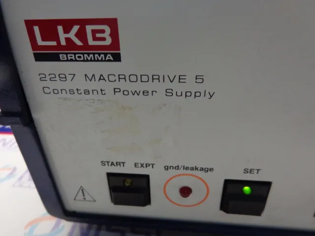 Bloc d'alimentation constant LKB Bromma 2297 Microdrive 5 300 W P/N 90017117 3