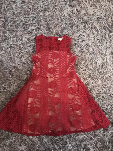 river girls island party dress age 5 years ex cond