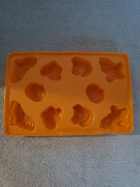 HALLOWEEN Jello Jigglers HAPPY JELL O WEEN Orange 10ct Mold 2