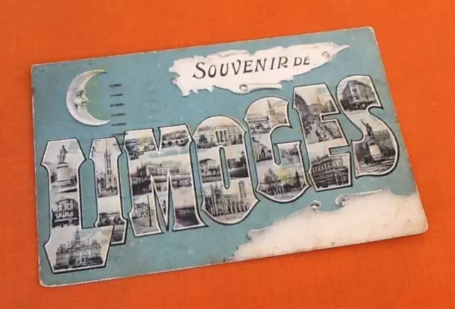 Postcard Antique Limoges (Haute - Vienne) Remember Limoges