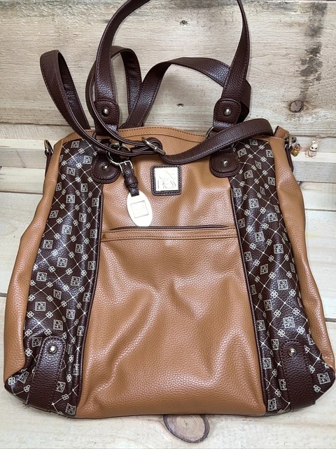 Jose Hess Designer Handbag By The Danbury Mint: Two-Toned With Bag And Box