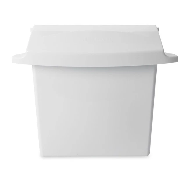 Rubbermaid FG614000 Sanitary Napkin Receptacle w/ Rigid Liner