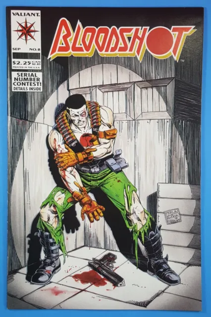 Bloodshot (1993) Vol.1 #8 VALIANT COMICS Kevin VanHook James Perham
